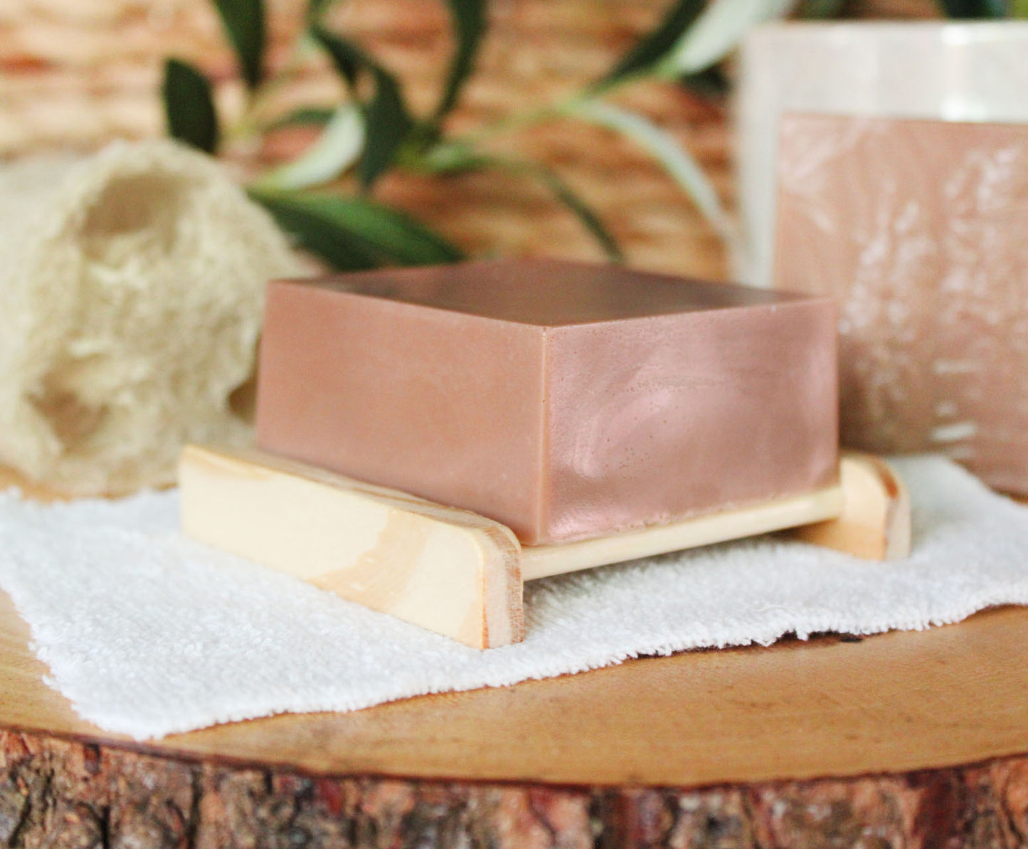 Pumpkin Crunch Loofah Soap with Goat Milk - 5.5oz