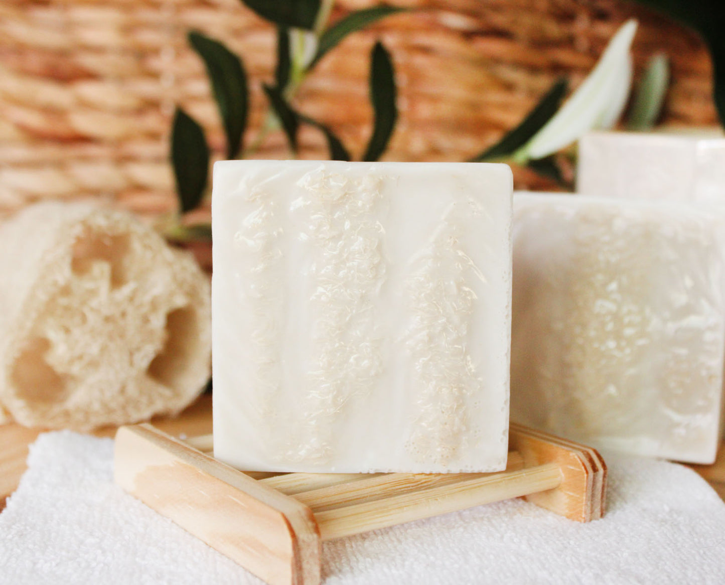 Bay Rum Loofah Soap with Goat Milk - 5.5oz