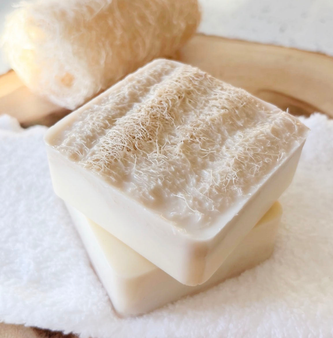 Bar on sale soap loofah