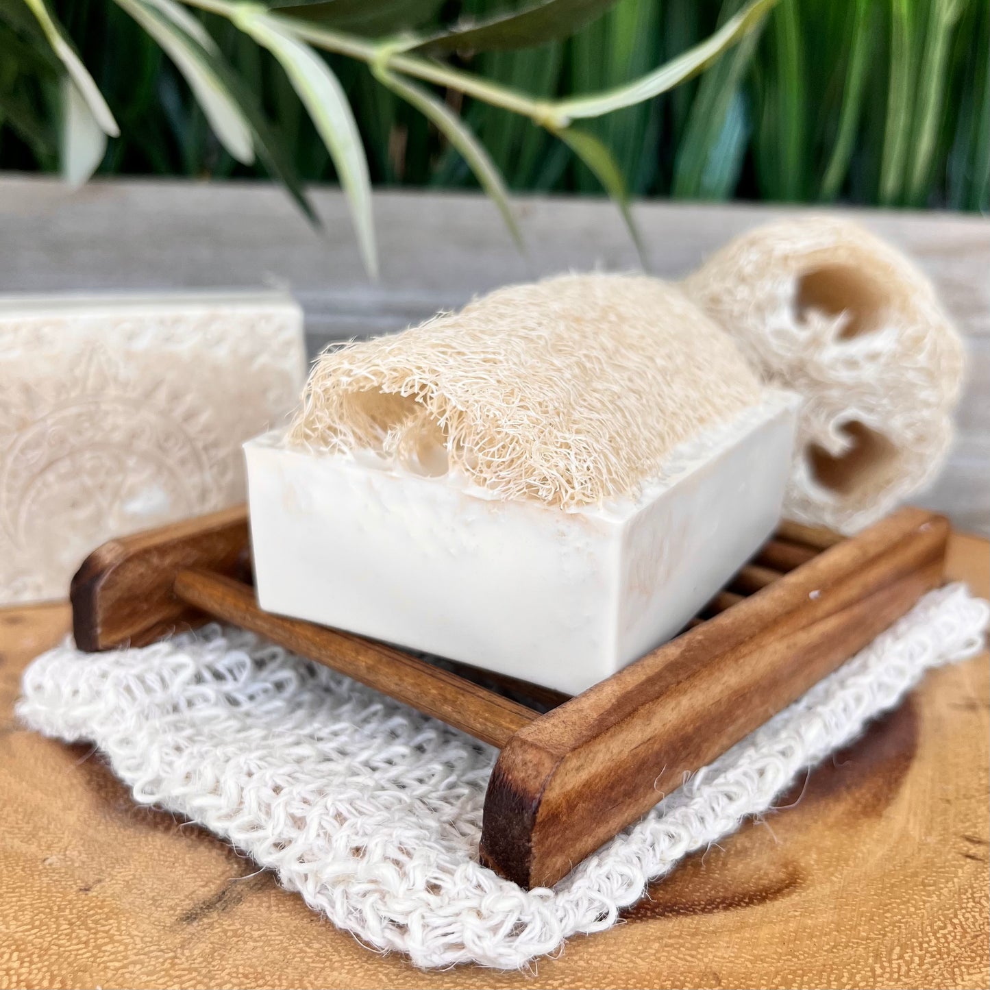 Oatmeal Loofah Soap Bar