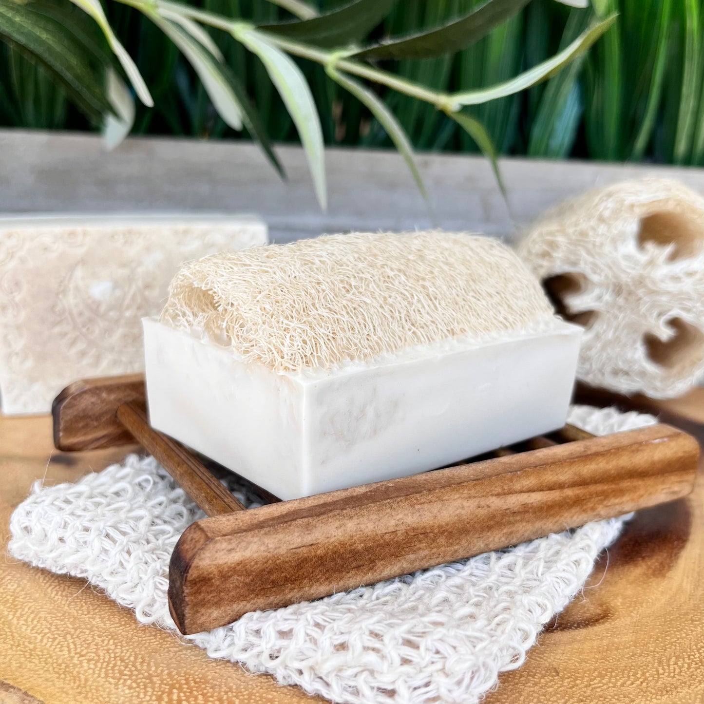 Oatmeal Loofah Soap Bar