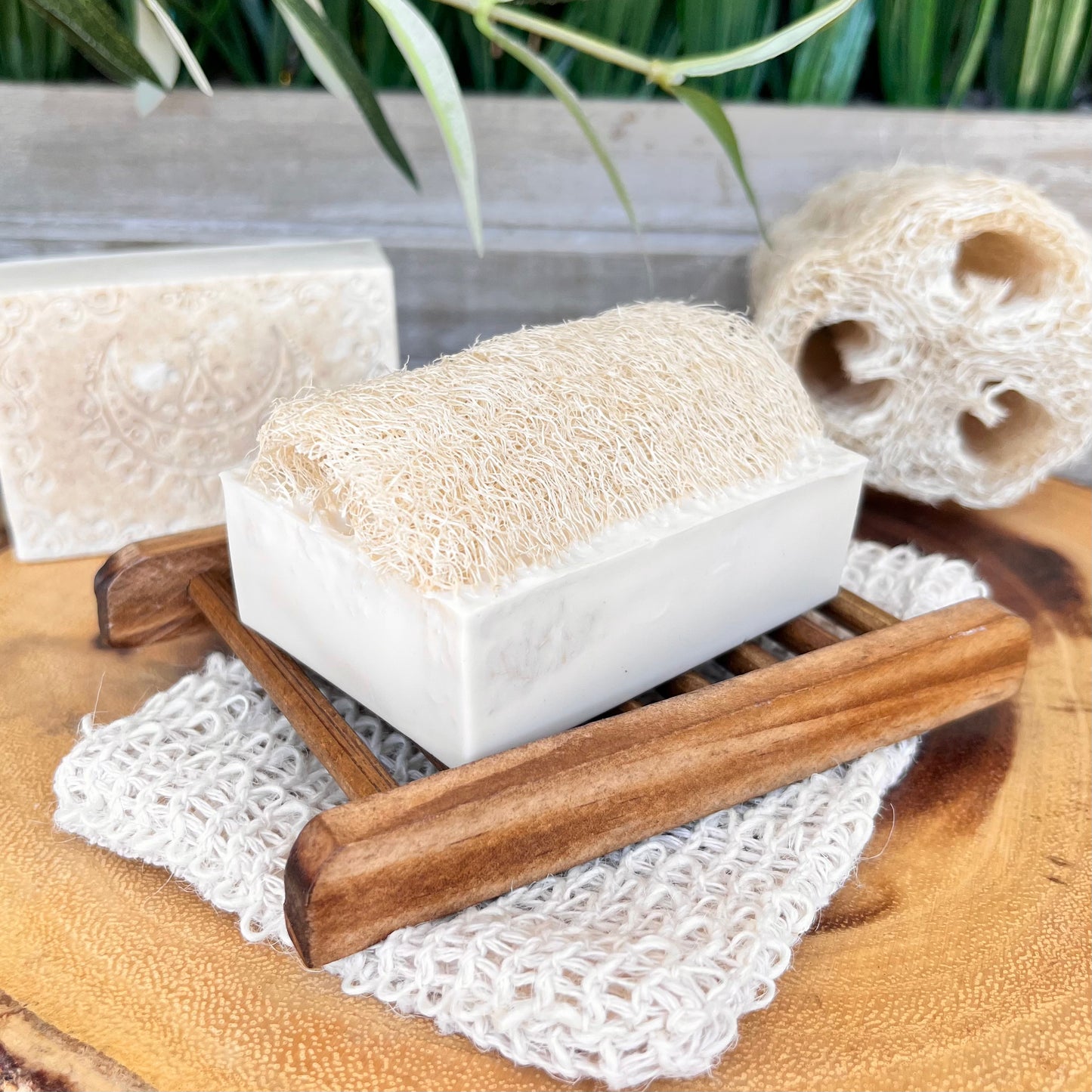 Oatmeal Loofah Soap Bar