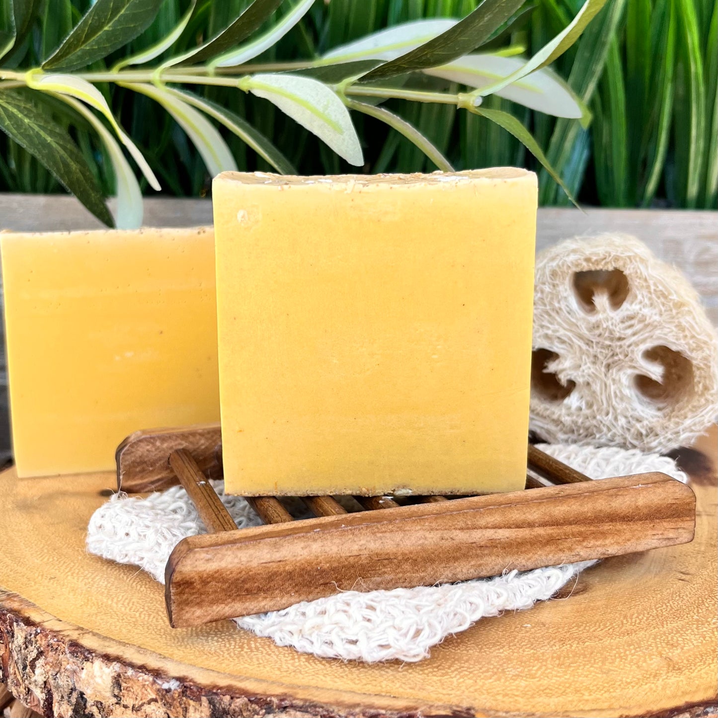 Organic Turmeric Oatmeal Soap Bar