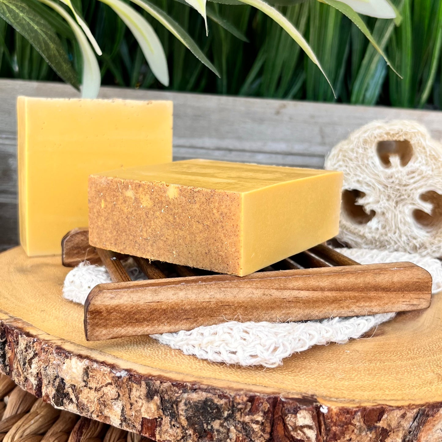 Organic Turmeric Oatmeal Soap Bar