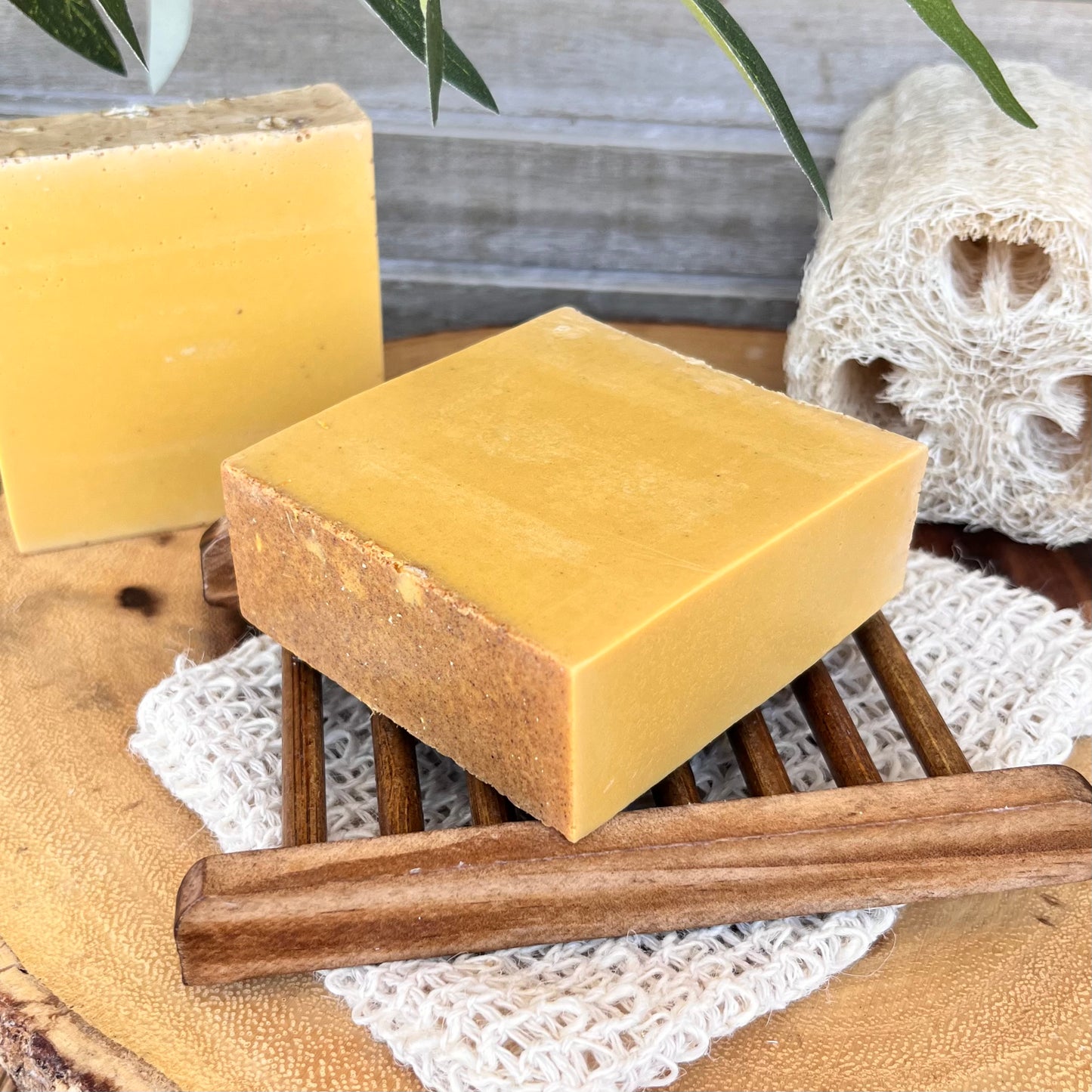 Organic Turmeric Oatmeal Soap Bar