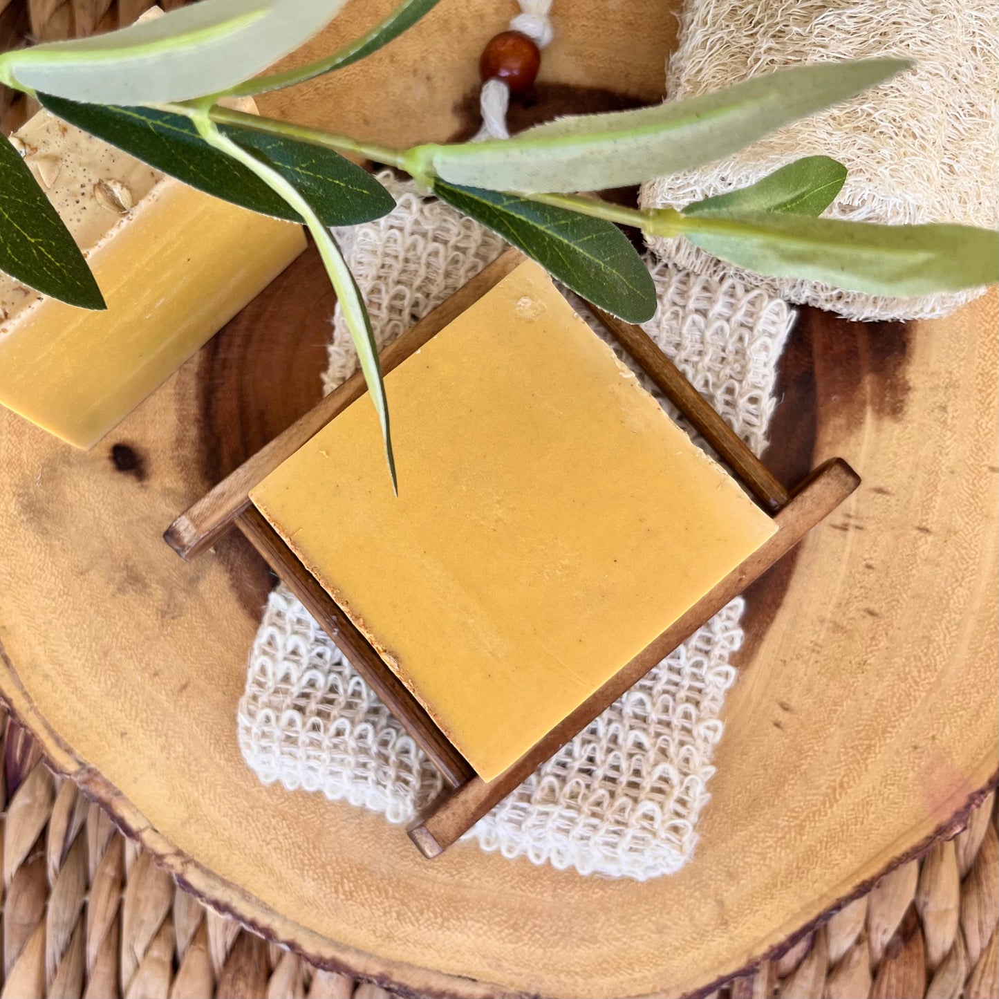 Organic Turmeric Oatmeal Soap Bar