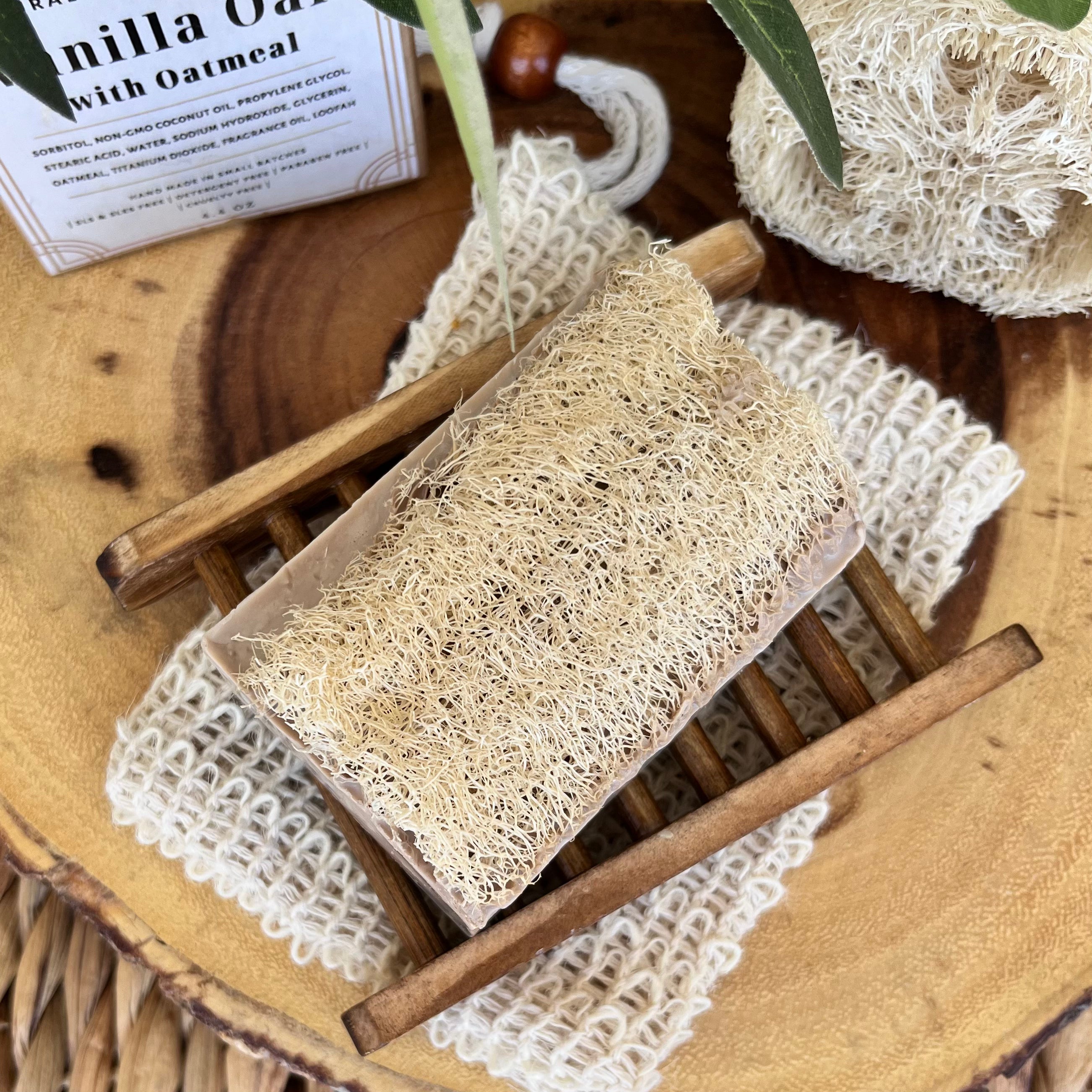 Vanilla Oak Loofah Soap Bar
