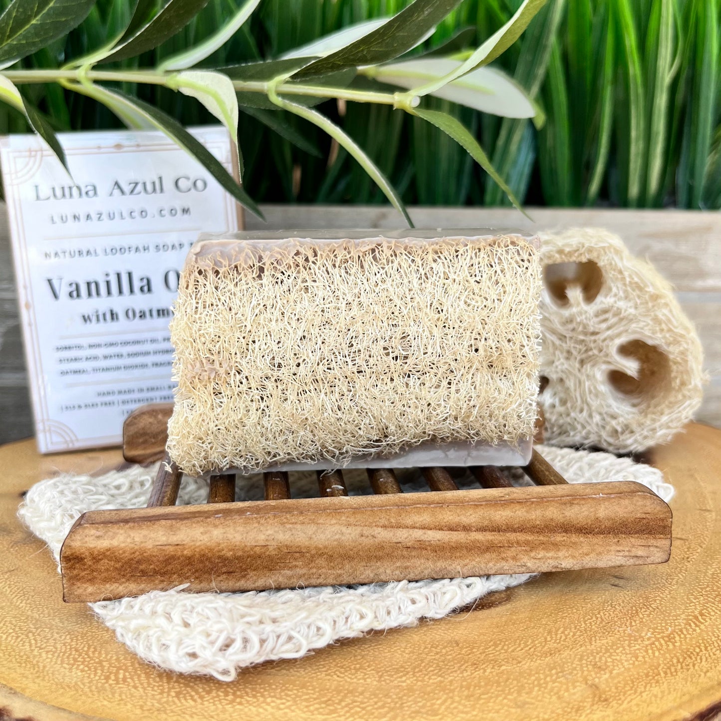 Vanilla Oak Loofah Soap Bar