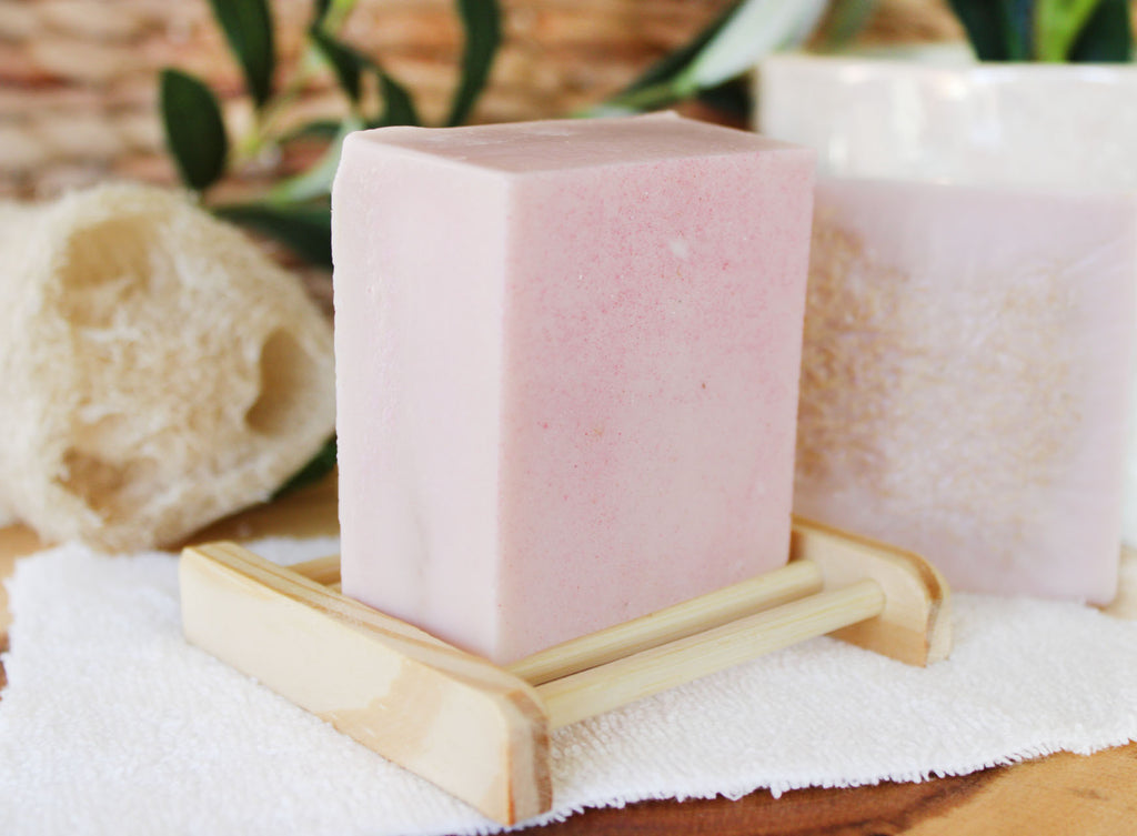 Berry Vanilla Loofah Soap with Shea Butter - 5.5oz