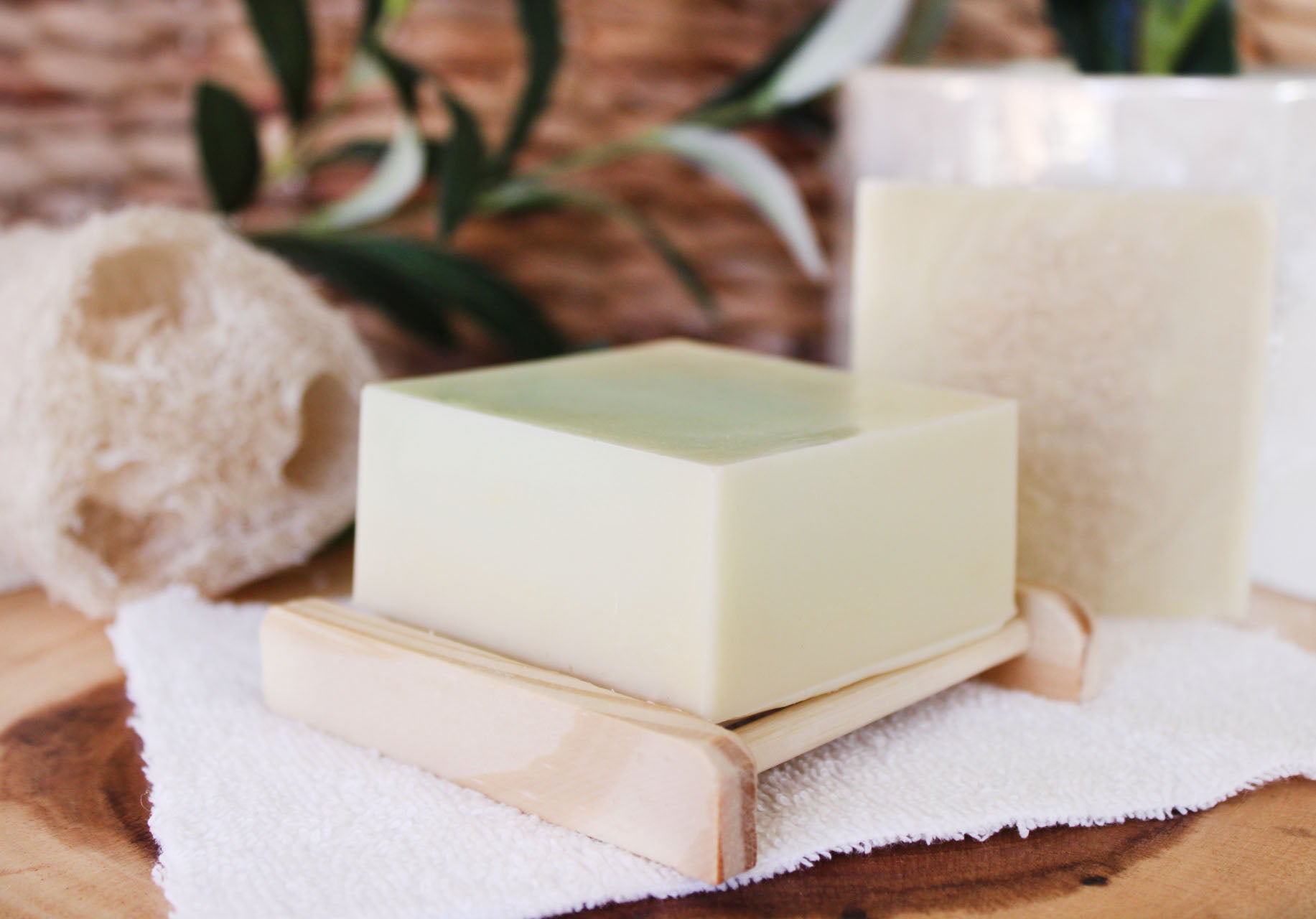 Lemon Verbena Loofah Soap with Goat Milk - 5.5oz