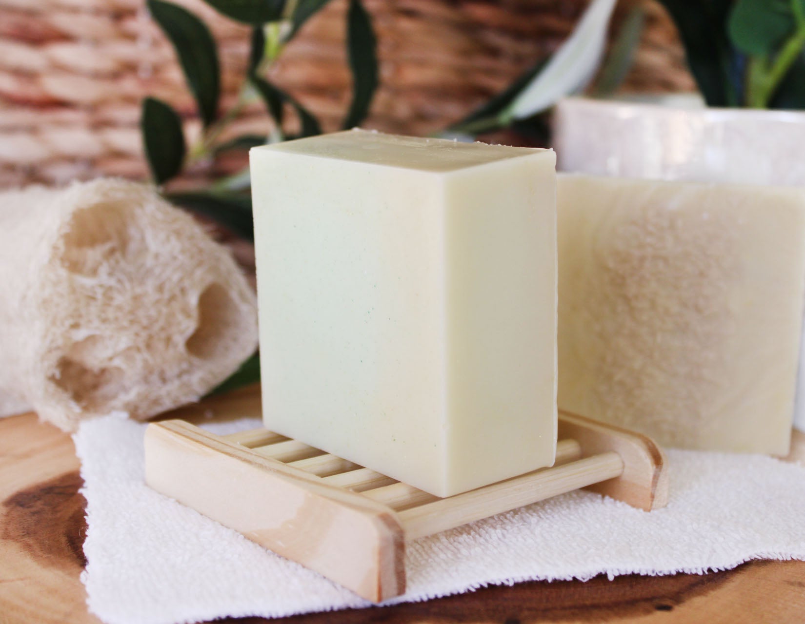 Lemon Verbena Loofah Soap with Goat Milk - 5.5oz