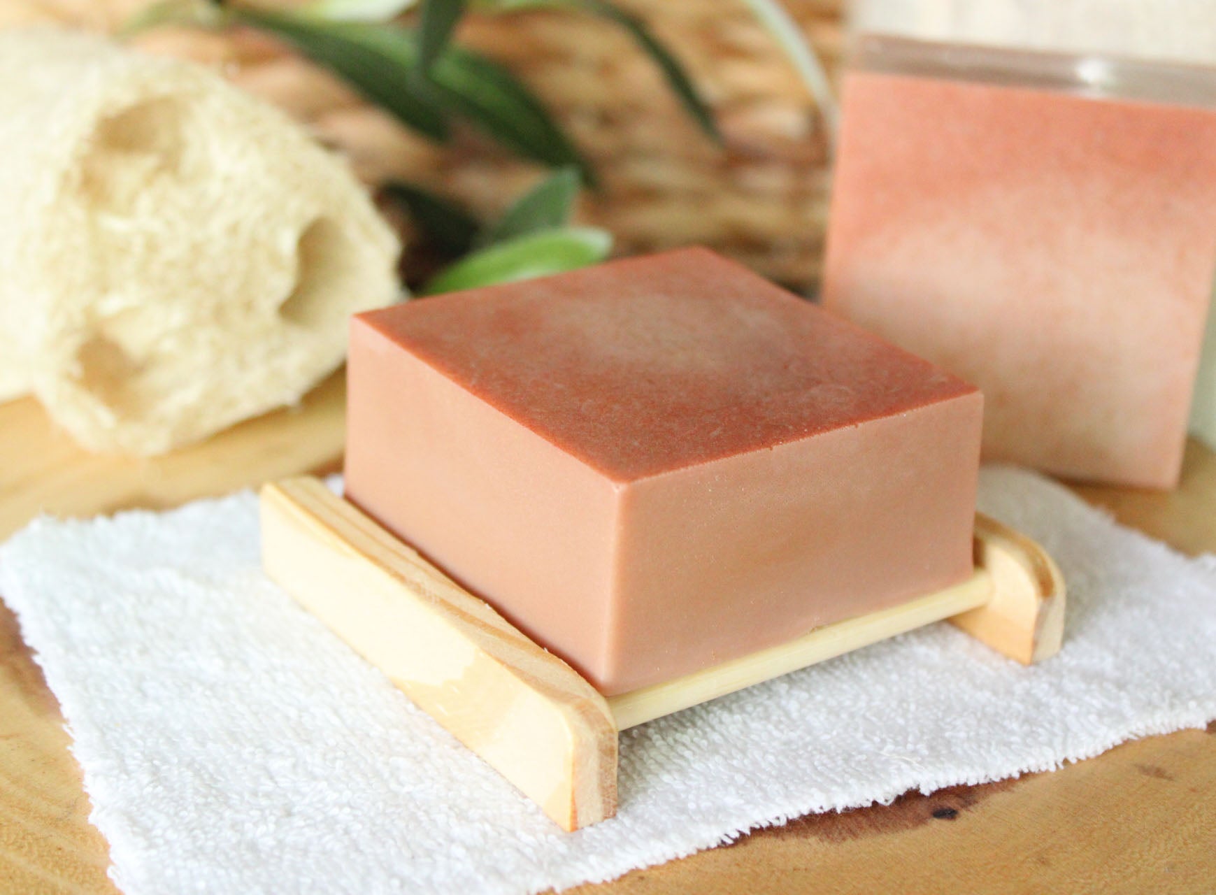 Maple Pecan Loofah Soap with Goat Milk - 5.5oz