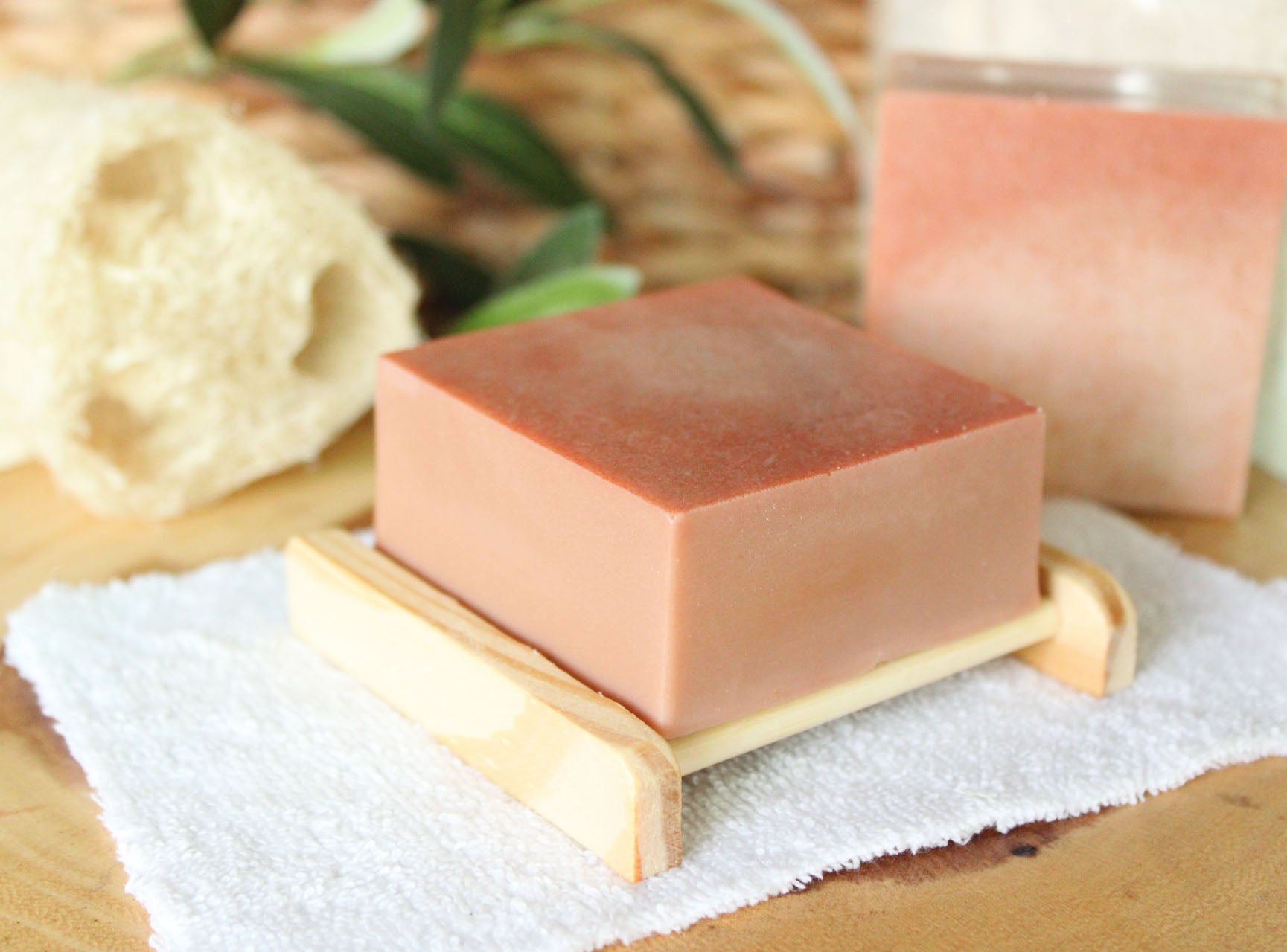 Maple Pecan Loofah Soap with Goat Milk - 5.5oz