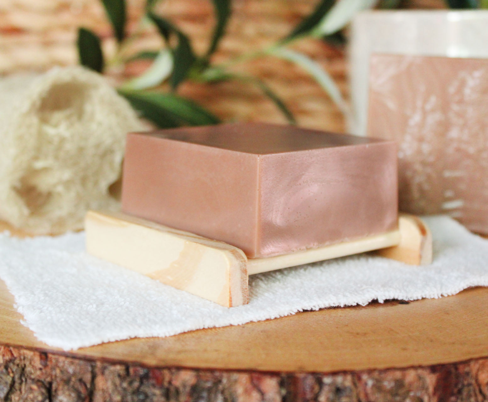 Pumpkin Crunch Loofah Soap with Goat Milk - 5.5oz