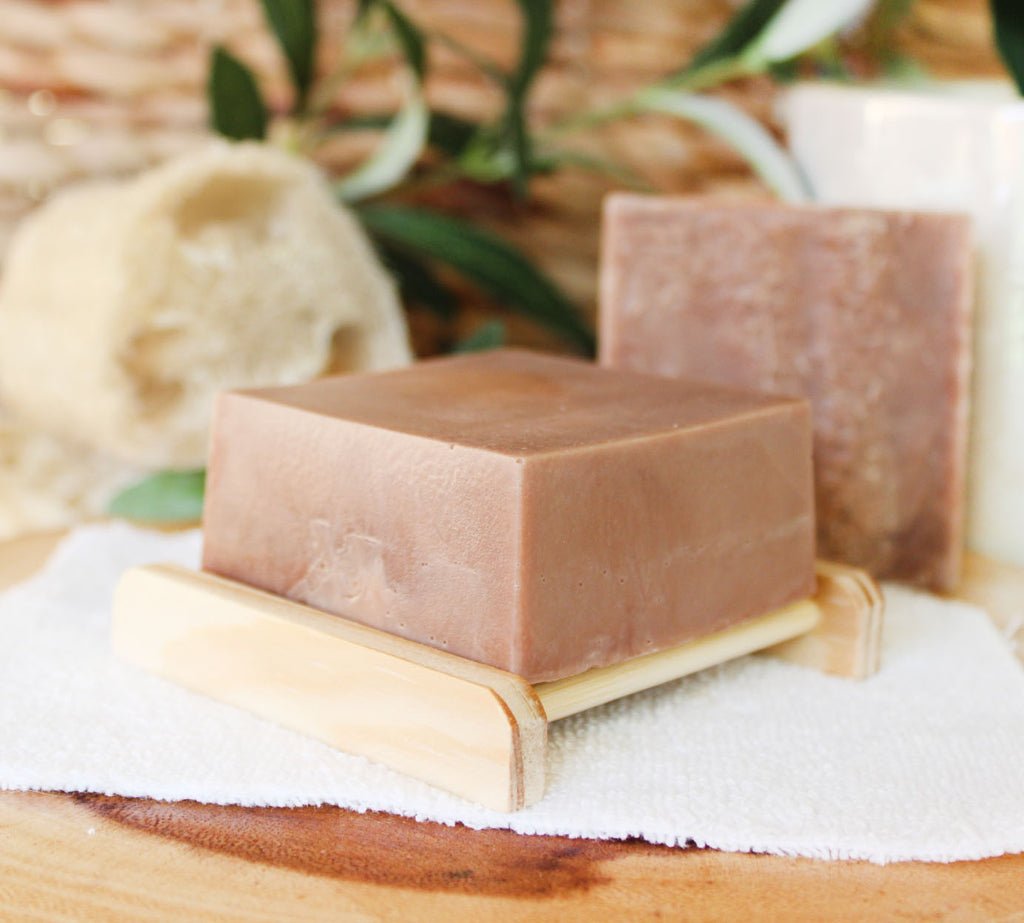 Vanilla Oak Loofah Soap with Goat Milk - 5.5oz