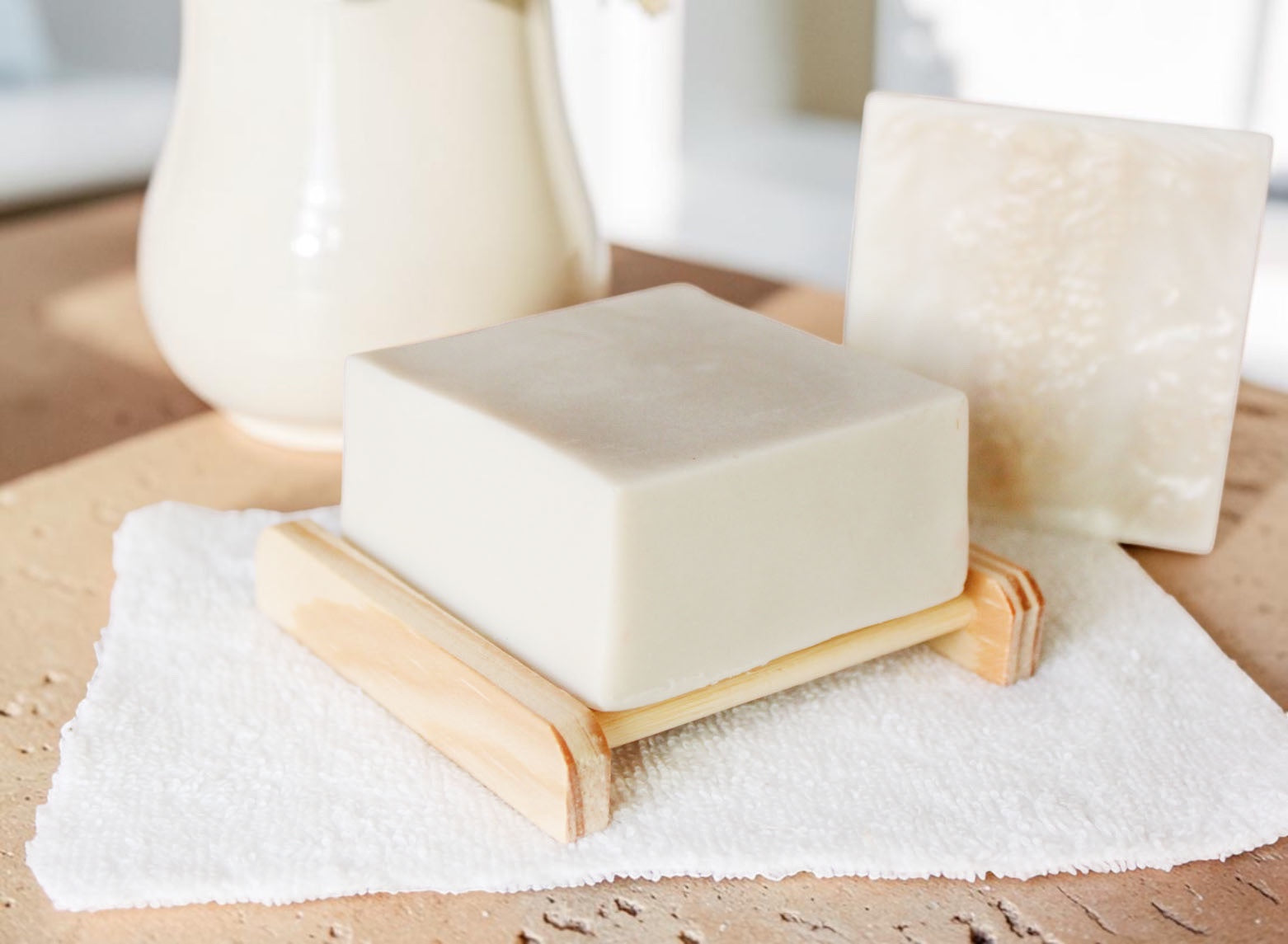 Bay Rum Goat Milk Loofah Soap Bar - 5.5oz