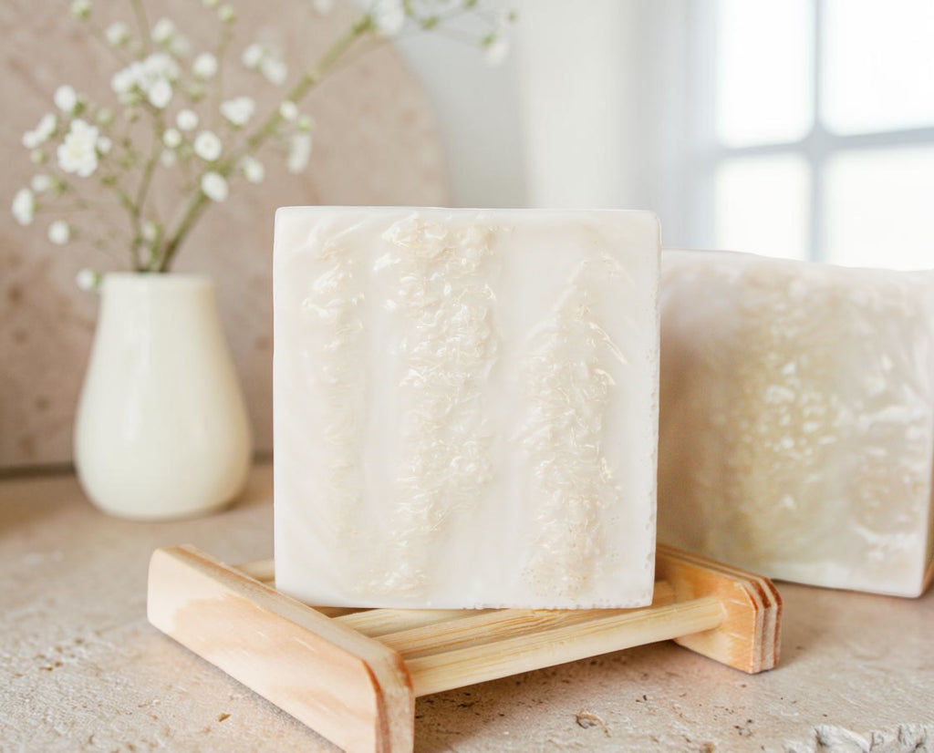 Bay Rum Goat Milk Loofah Soap Bar - 5.5oz