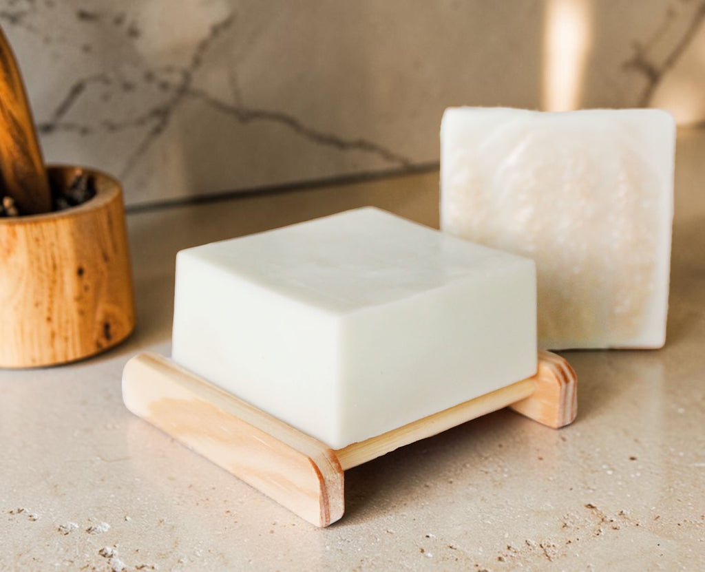 Cedarwood Sage Goat Milk Loofah Soap Bar - 5.5oz