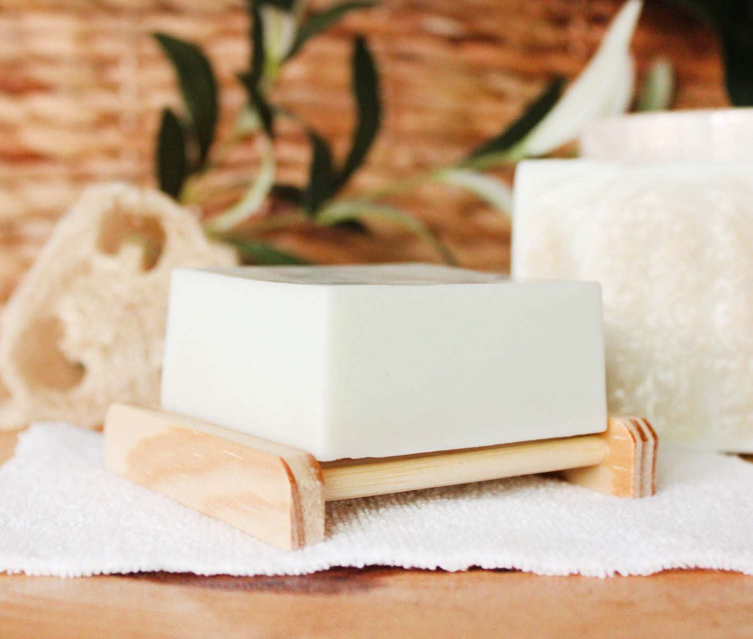 Cedarwood Sage Loofah Soap with Goat Milk - 5.5oz