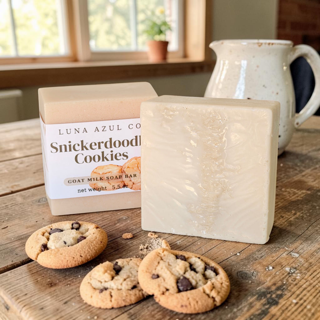 Snickerdoodle Cookies Goat Milk Loofah Soap Bar - 5.5oz