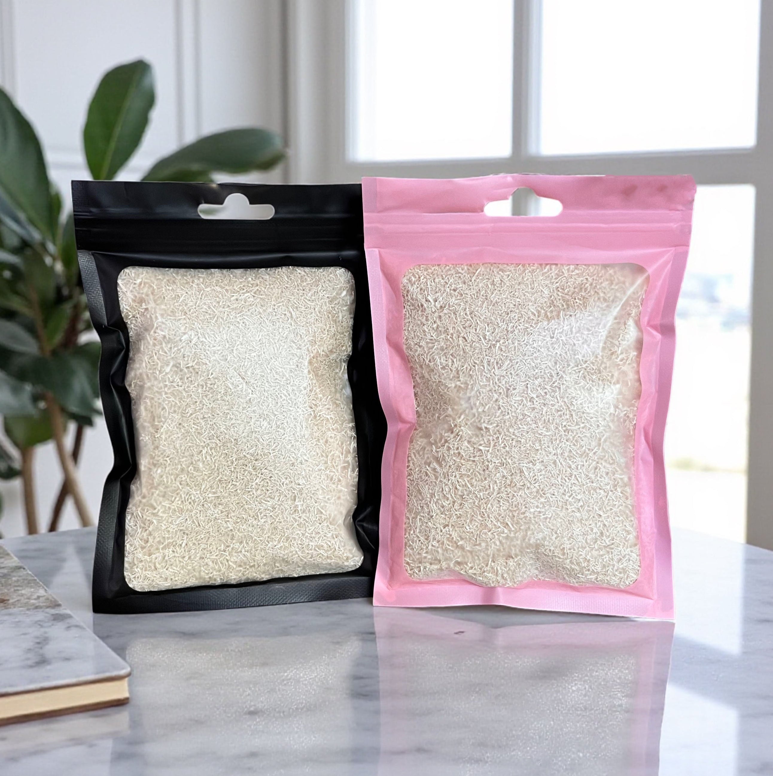1 OZ Natural Loofah Shredded Bag