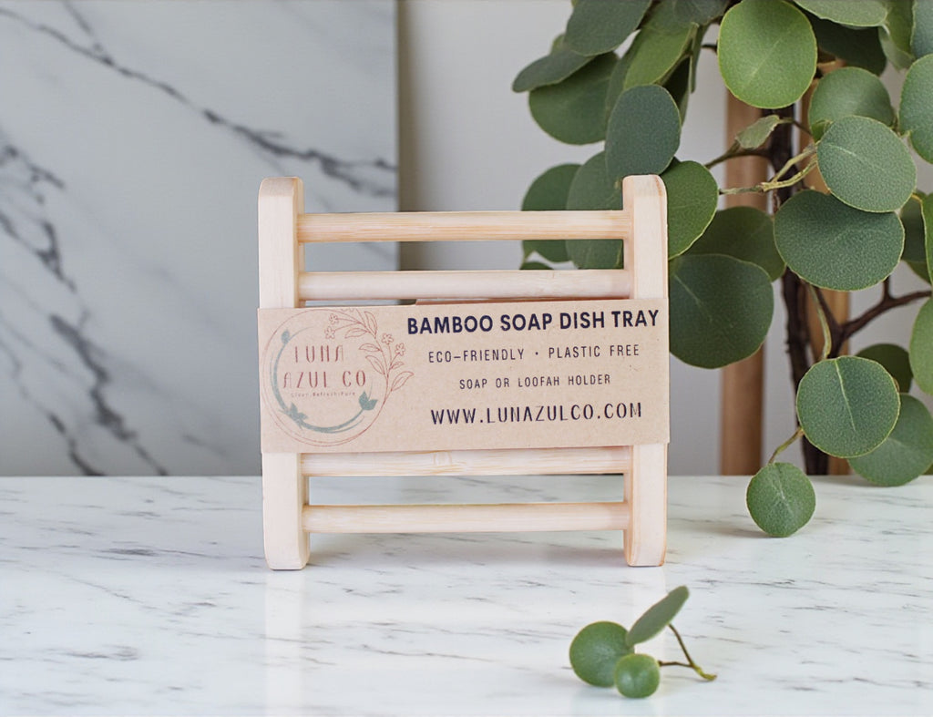 Bamboo Soap Dish Tray - Small