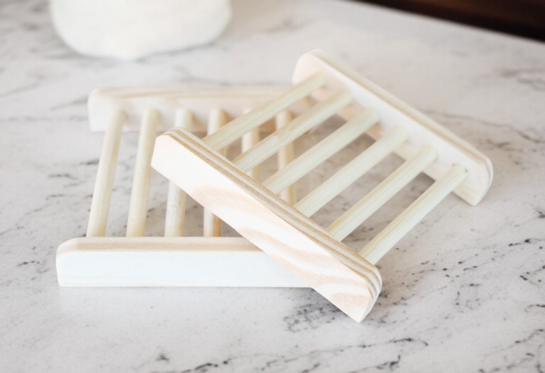 Bamboo Soap Dish Tray - Small