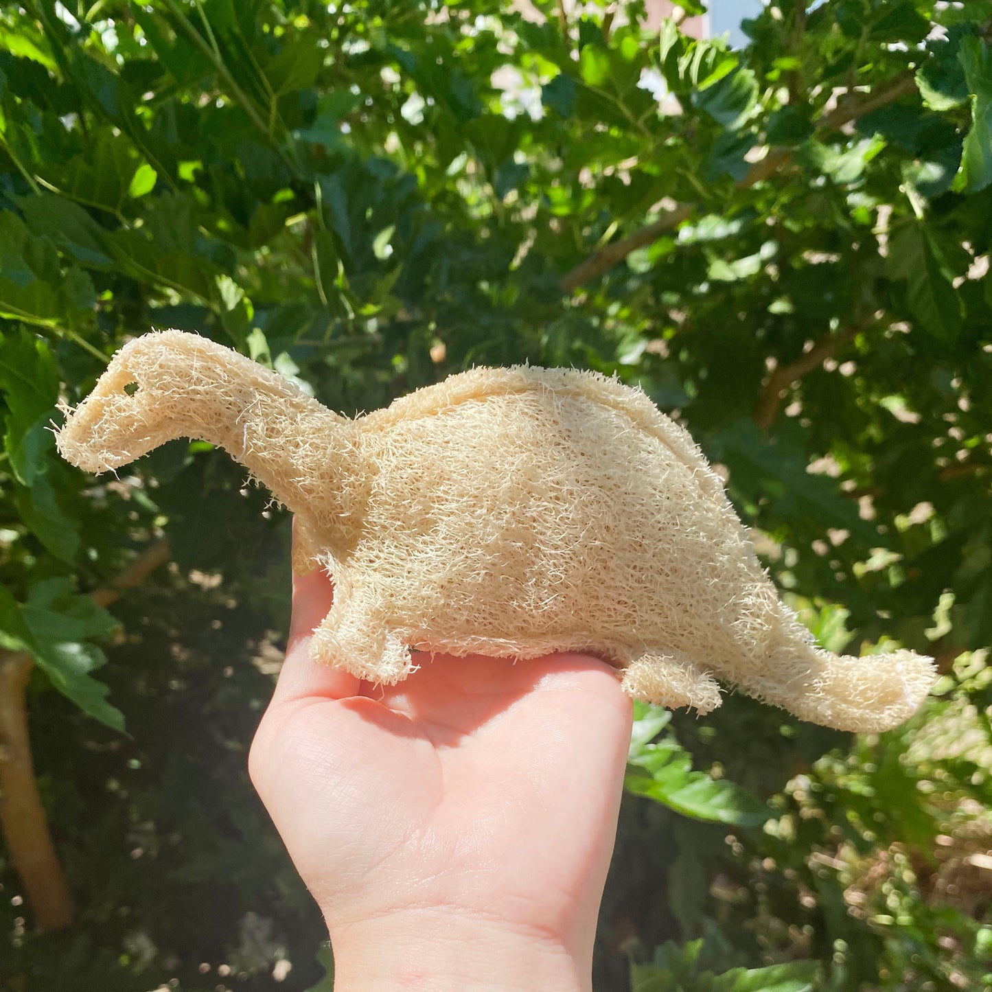 Dinosaur Apatosaurus Loofah Sponge