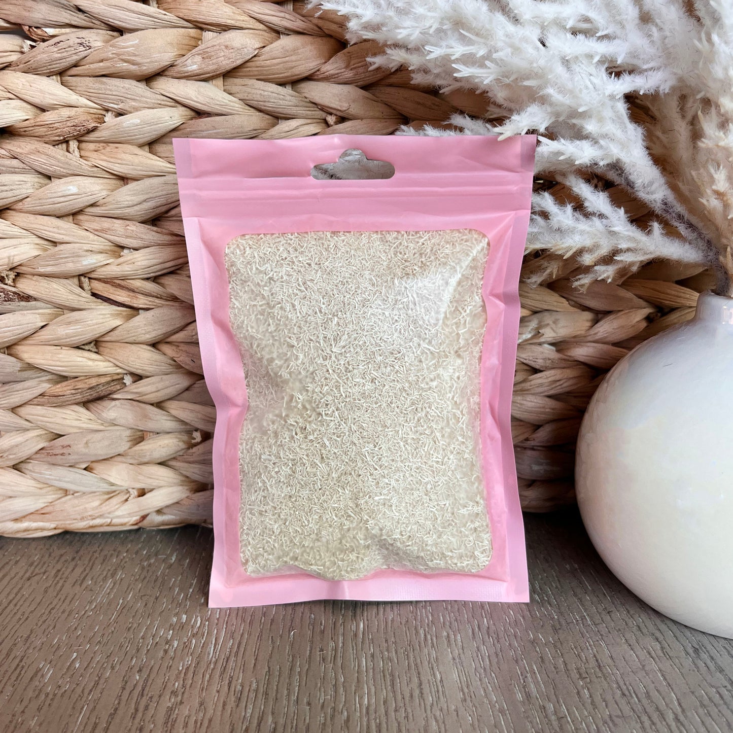 1 OZ Natural Loofah Shredded Bag