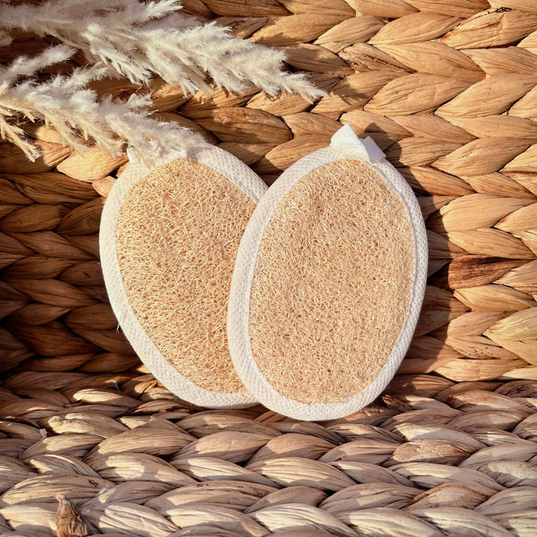 Facial Loofah Oval Pads