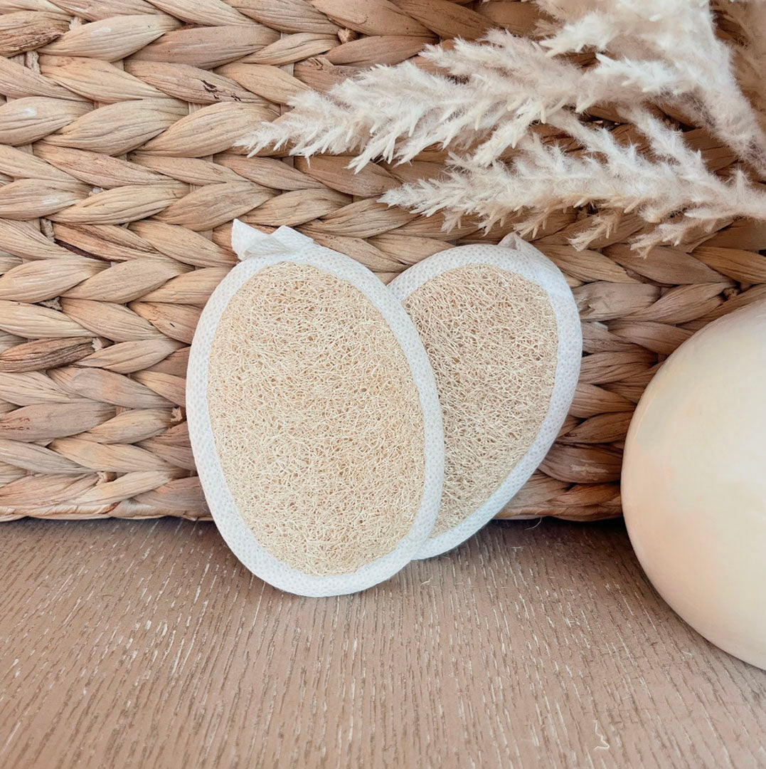 Facial Loofah Oval Pads