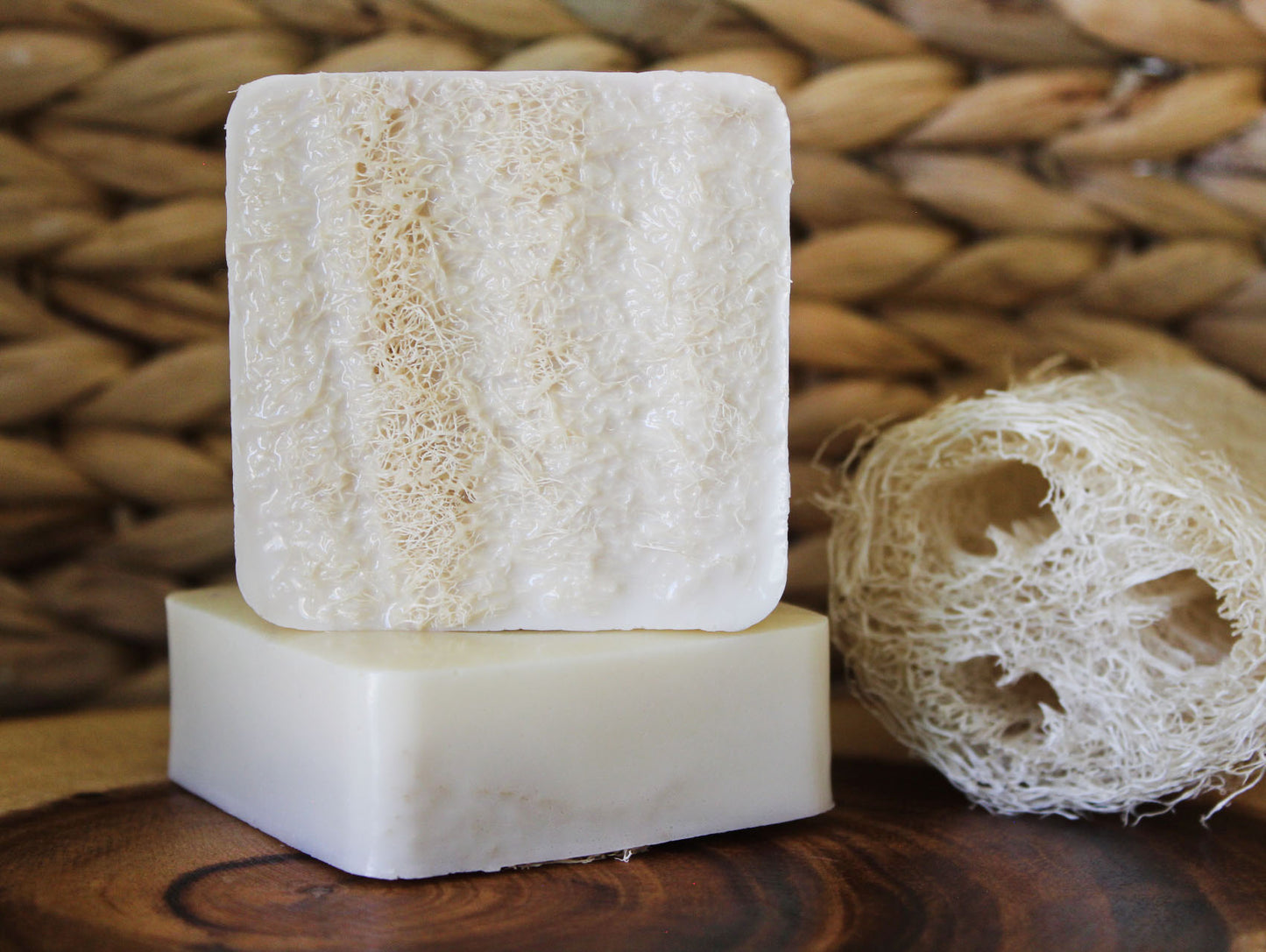 Banana Goat Milk Loofah Soap Bar