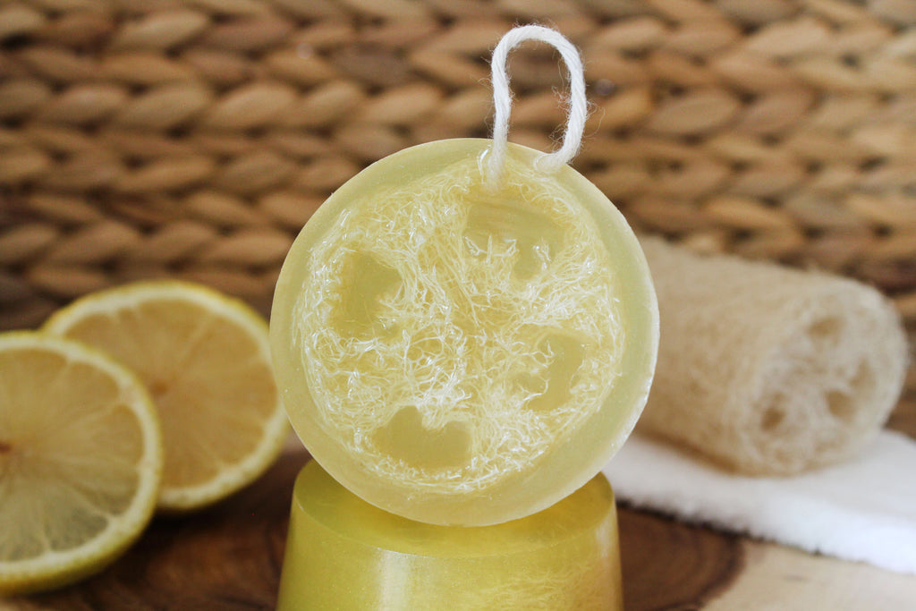 Meyer Lemon Loofah Soap Bar