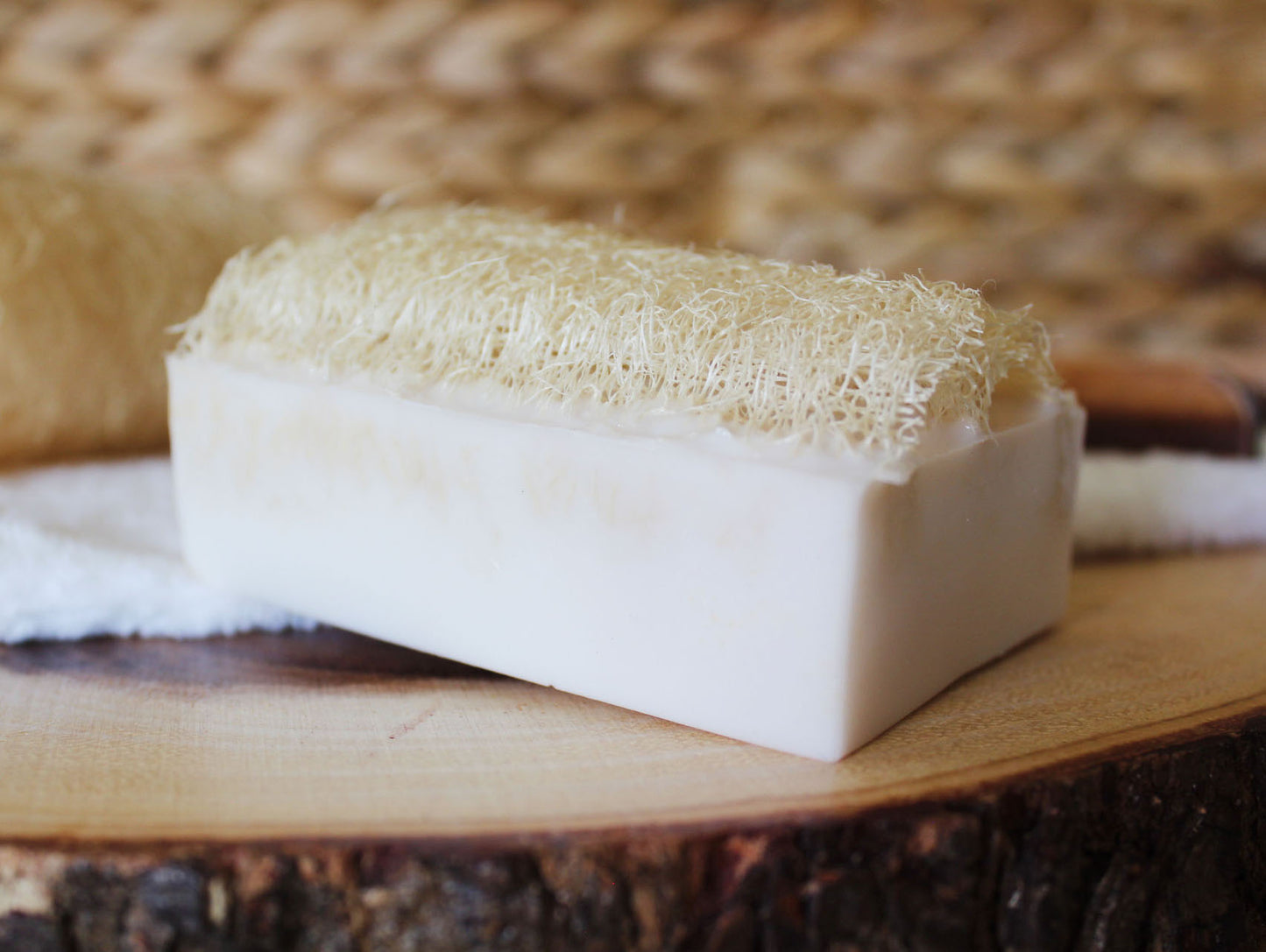 Coconut Shea Butter Loofah Soap Bar