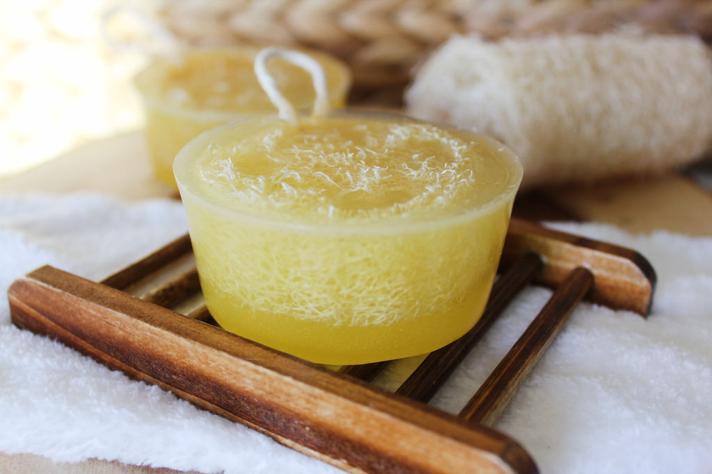 Meyer Lemon Loofah Soap Bar