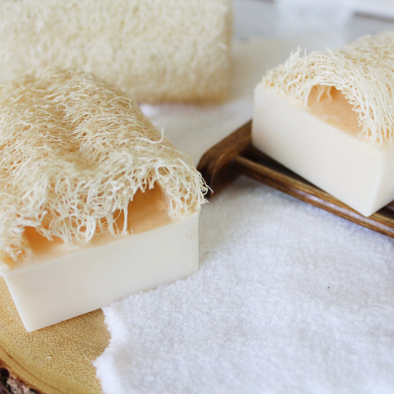 Lovely Day Shea Butter Loofah Soap Bar