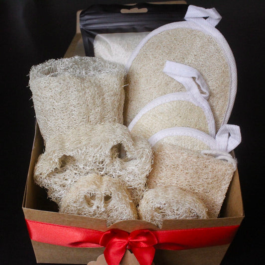 Holiday Loofah Gift Set