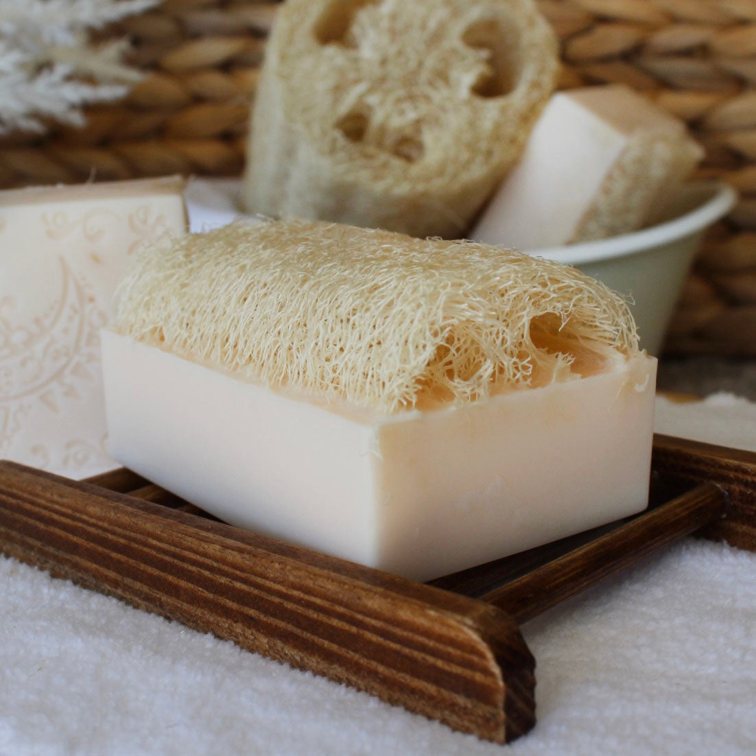 Lovely Day Shea Butter Loofah Soap Bar