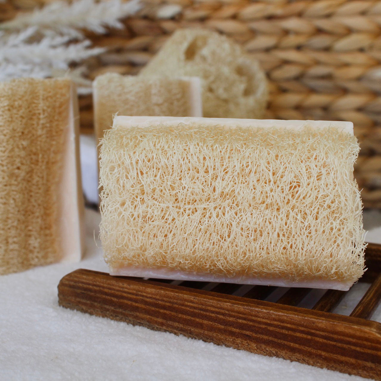 Lovely Day Shea Butter Loofah Soap Bar