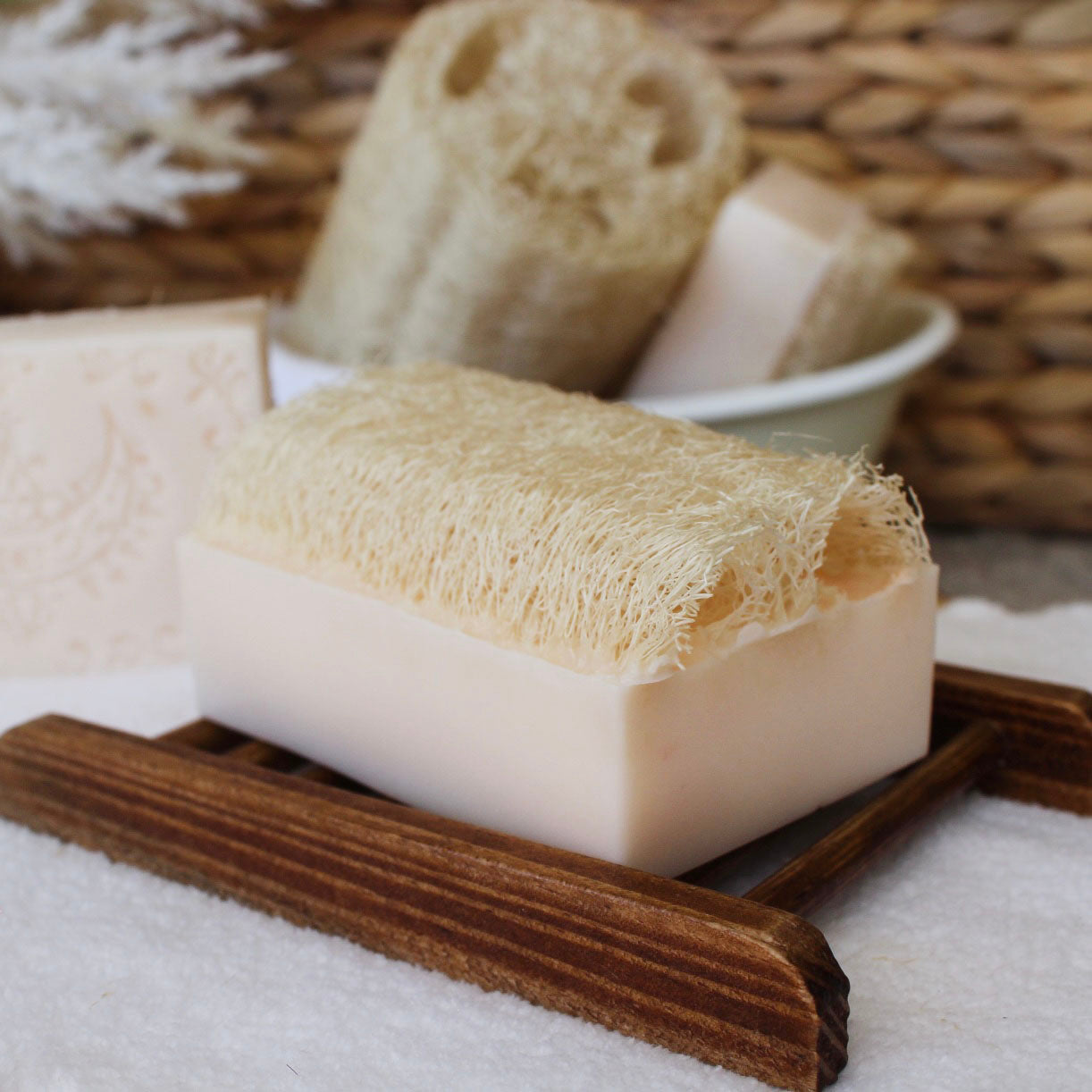 Lovely Day Shea Butter Loofah Soap Bar