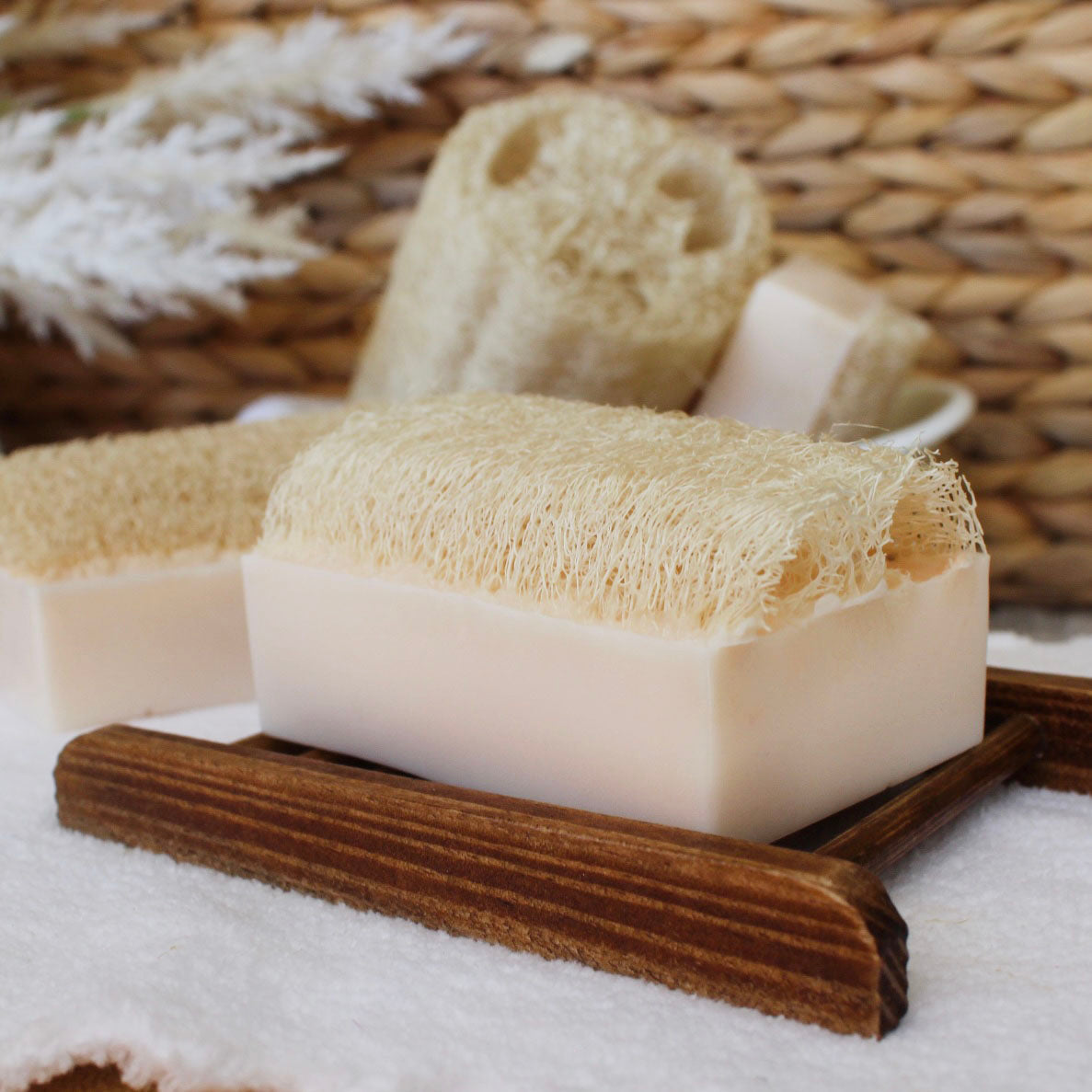 Lovely Day Shea Butter Loofah Soap Bar