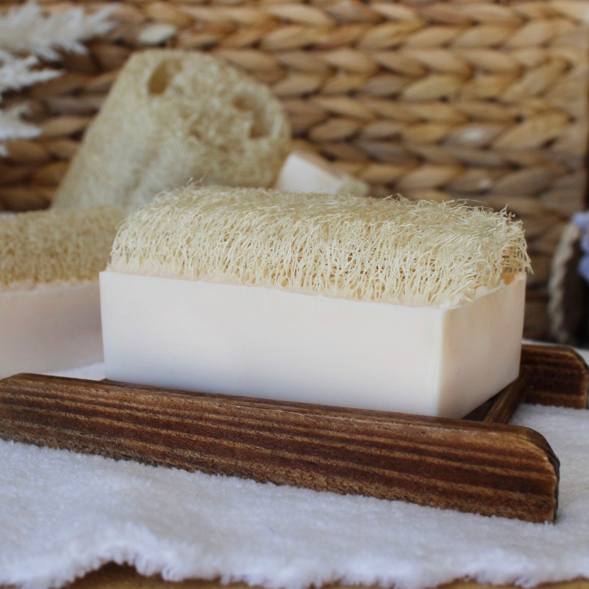 Lovely Day Shea Butter Loofah Soap Bar