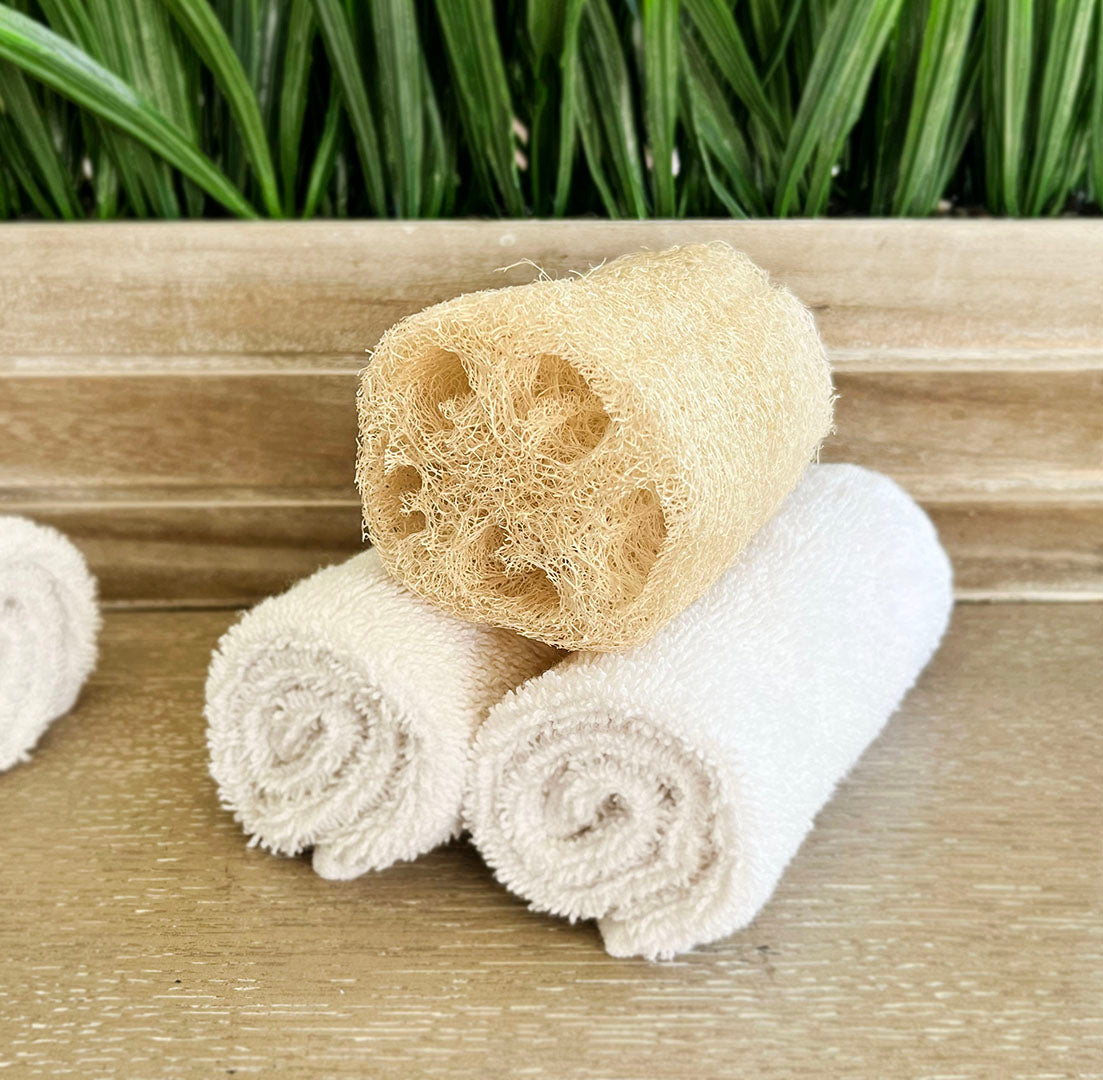 5 Piece Loofah Bundle